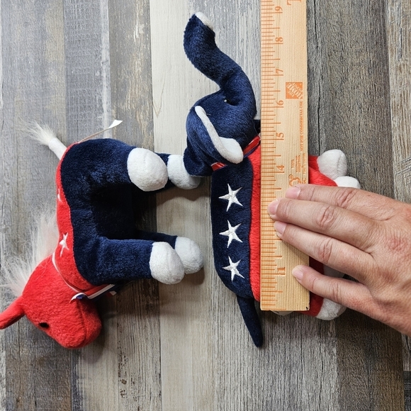 Democrat Donkey Republican Elephant Stuffed Animal - Picture 9 of 9